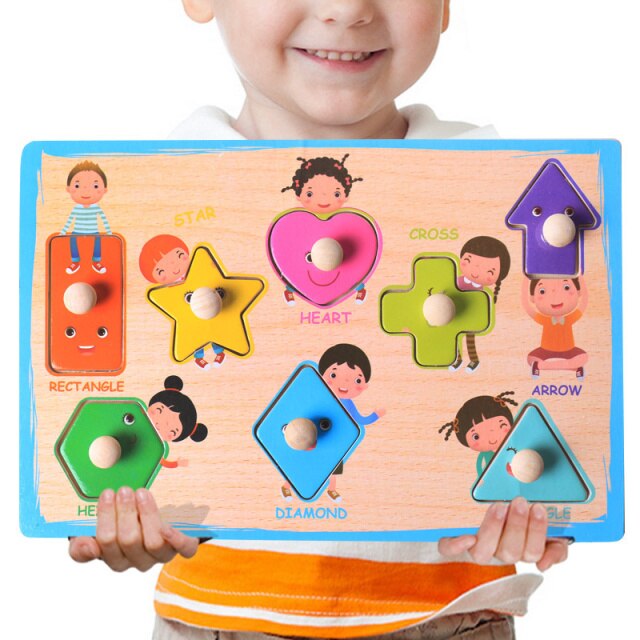 Wooden Puzzle Board