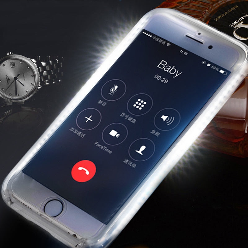 LED Flash Phone Cases