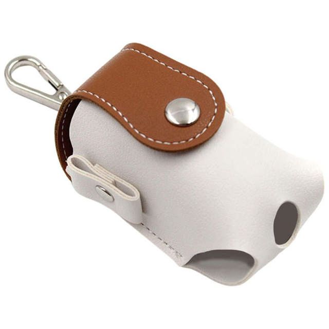 Mini Pocket Leather Golf Ball Storage Pouch Portable Golf Waist Holder Bag Mini Golf Ball Container Waist Storage Bag