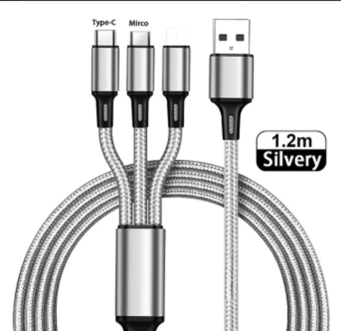 USB Charger Cable 3 in 1 (Private Listing)