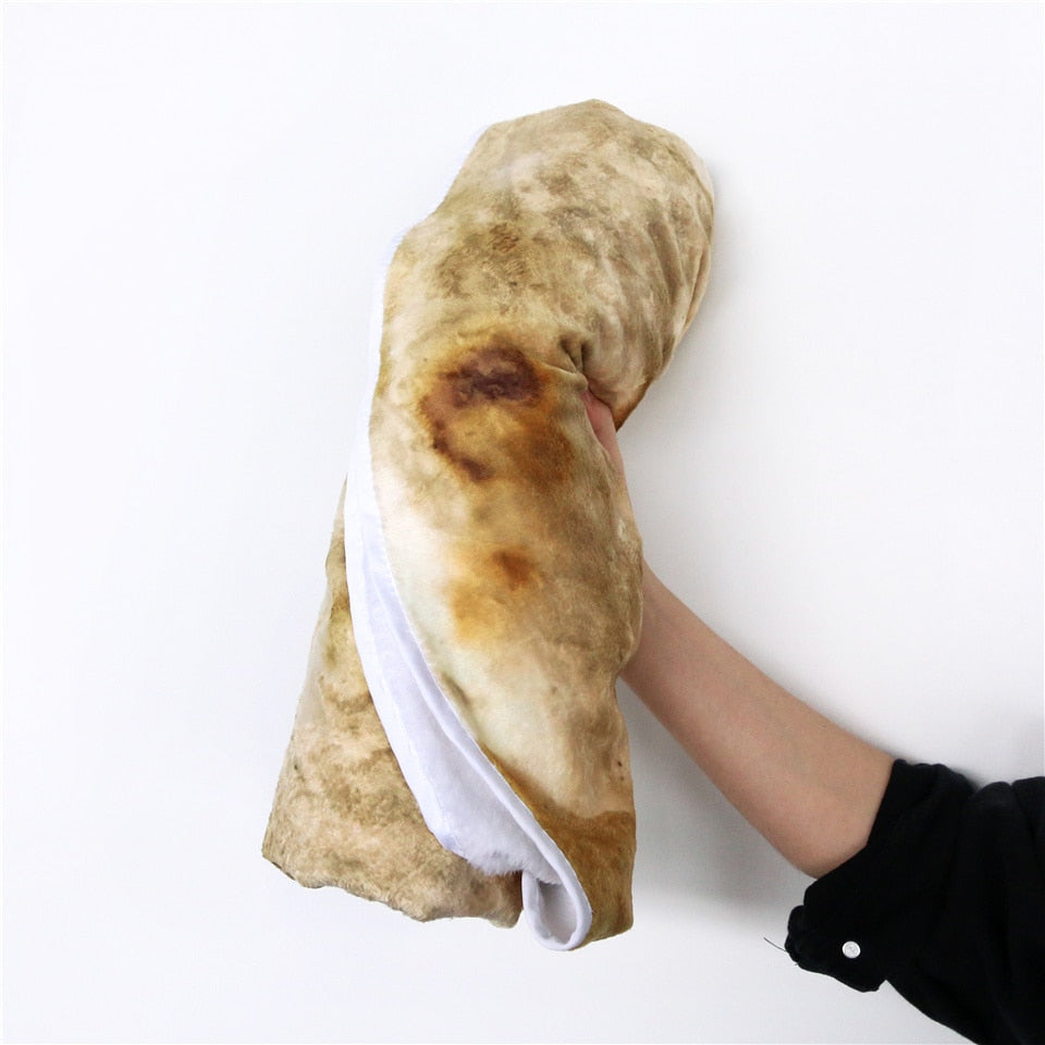 Mexican Burrito Blanket 3D