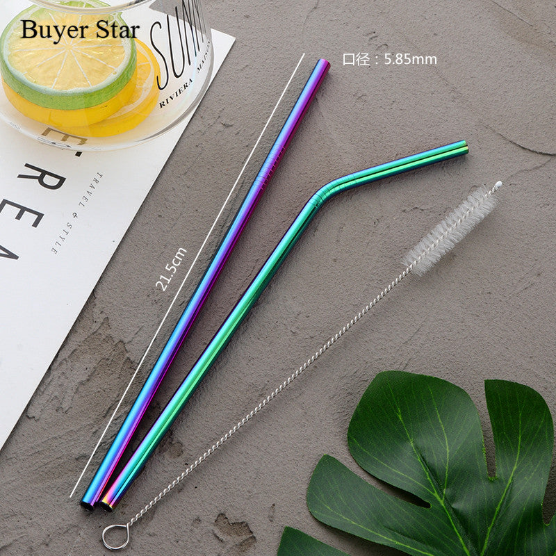 Metal Environmentally Friendly straw