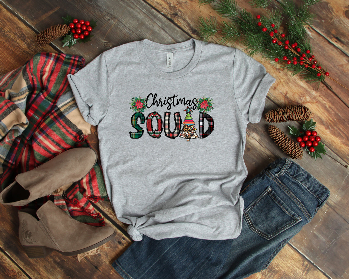 Christmas Squad Shirt, Squad Shirt