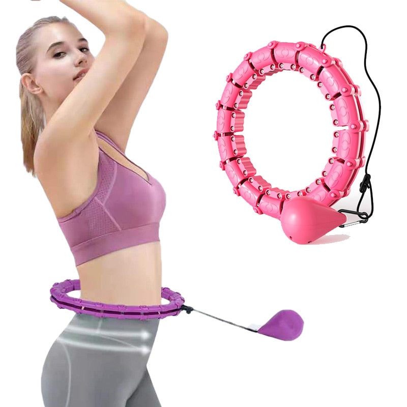 Adjustable Abdominal Hula Hoop Exercise